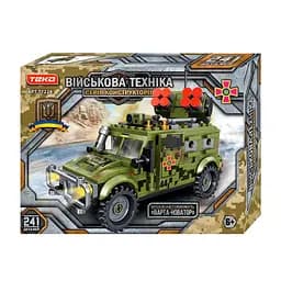Конструктор Teko Військова техніка 77224 ВАРТА-НОВАТОР, 241 деталь, відкриваються двері та колеса