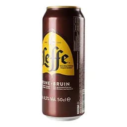 Упаковка пива Leffe Brune темне 6.5% 12 л з/б (0.5 л х 24 шт.) - мініатюра 3