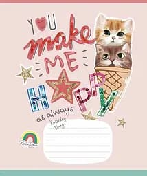 Зошит загальний Школярик Star I love you у лінію 12 аркушів 30 шт. (012-3295L) - мініатюра 3
