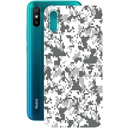 Защитная пленка StatusSKIN для Xiaomi Redmi 9i Sport 2021 Корпус Винил Пиксель 3