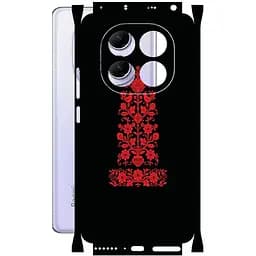 Защитная пленка StatusSKIN для Xiaomi Redmi Note 14 Pro 4G Корпус Винил Вышиванка 1