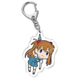 Брелок акриловый Евангелион Аска Лэнгли Evangelion Asuka Langley 5 см