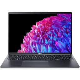 Ноутбук ACER Swift Go 16 SFG16-72-79P1, (NX.KYAEX.005), Intel Core Ultra 7 155 Up to 4.8GHz, 16" WUXGA, 16GB, SSD 1TB, Intel Graphics