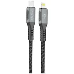 Кабель Intaleo CBGPD30WTL1 Type-C to Lightning 1.2м 30W Grey