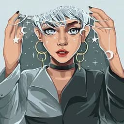 Картина за номерами "Хранителька снів" KHO4894 40х40 см