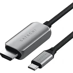 Кабель Satechi USB-C to HDMI 2.1 8K Cable Space Gray 1.8 м (ST-YH8KCM) - мініатюра 4