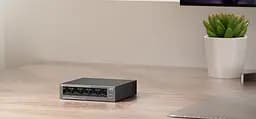 Комутатор LS105GP 5xGE (4xPoE), 65 Вт TP-Link teh0018257 - мініатюра 3