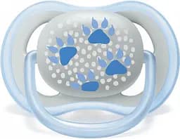 Пустушка Philips Avent Ultra Air для хлопчиків з декором, 6-18 місяців, 2 шт. (SCF085/03) - мініатюра 2