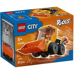 Конструктор LEGO City Автомобили Строительный погрузчик 61 деталь (60483)