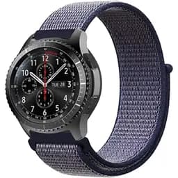 Ремінець DK CDK для Mobvoi TicWatch C2 20mm Nylon Sport Loop (012415) (midnight blue) - мініатюра 3