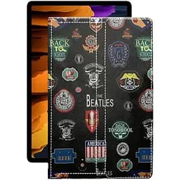 Чохол StatusCASE з екошкіри для планшету Samsung Galaxy Tab S7 Plus Бітлз