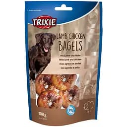 Ласощі для собак Trixie PREMIO Lamb Chicken Bagles 100 г (курка і ягня)