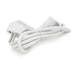 Кабель живлення Voltronic PC108 Powercord C13 CEE7/7 White 1.8m