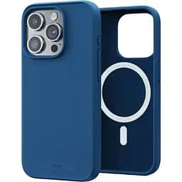 Чехол-накладка Njord 100% GRS MagSafe Case Blue для iPhone 15 Pro (NA53GR10)