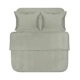 Постельное белье сатин Lotus Home - Dakota Modern хаки евро