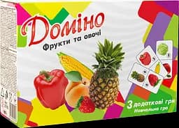 Доміно Strateg "Фрукти та овочі"
