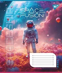 Набір зошитів Yes Space fusion А5 в лінійку 48 аркушів 10 шт. (767132) - мініатюра 3
