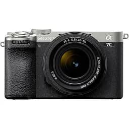 Беззеркальный фотоаппарат Sony Alpha A7C II Kit FE f/4-5.6 28-60mm Silver (ILCE7CM2LS) [132926]