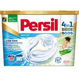 Капсулы для стирки Persil Discs Sensitive, 38 шт.