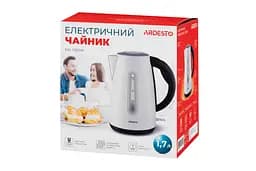 Електрочайник Ardesto 1.7 л Strix метал білий kuh0015351 - мініатюра 8