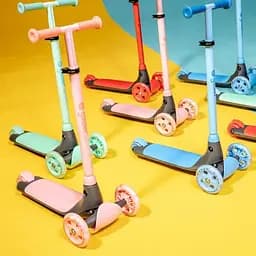 Самокат YVolution YGlider Kiwi Синій Y101257 - мініатюра 10