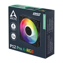 Корпусний вентилятор 120 мм Arctic P12 Pro ACFAN00309A A-RGB/Black - мініатюра 8
