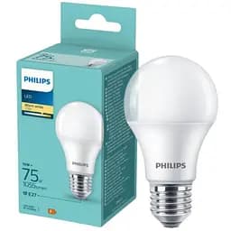 Лампа Philips LED 75W A60 E27 WW FR ND 1PF/6DISC 10W (929002306595)