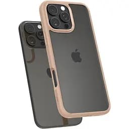 Прозорий чохол Spigen Ultra Hybrid Rose Titanium для iPhone 16 Pro Max (ACS08688) - мініатюра 3