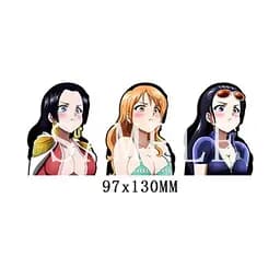 Голографічна наклейка Ван Піс One Piece