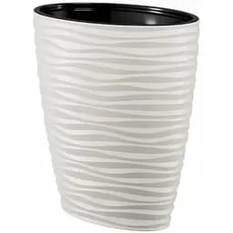 Горщик Form-Plastic Сахара-дюна еліпс-60 85 л білий (3116-011)