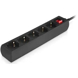 Мережевий фільтр живлення REAL-EL RS-Protect M 5m, black (EL122300030) - мініатюра 4
