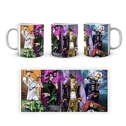 Кружка GeekLand Неймовірні пригоди ДжоДжо JoJo's Bizarre Adventure Персонажі Манга Колаж JJ 02.577 - мініатюра 4