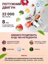 Акумуляторний портативний блендер MJM PRO Orange - мініатюра 4