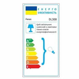 Вбудований світильник Feron DL308 поворотний під лампу білий (15067) - мініатюра 2