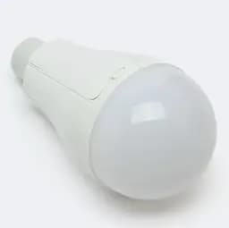 Лампа світлодіодна з акумулятором E27 New Emergency lamp 2x18650, смарт-лампочка — аварійна лампа - мініатюра 5