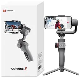 Стедікам Funsnap Capture 5 Combo - професійний стабілізатор із AI-трекінгом / 3-осьовий / акумулятор 2 х 2600 мАг / до 18 годин роботи - мініатюра 6