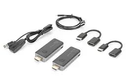 Digitus Система для презентацій Click & Present Mini - Wireless Collaboration System HDMI, 1xTX, 1xRX - мініатюра 4