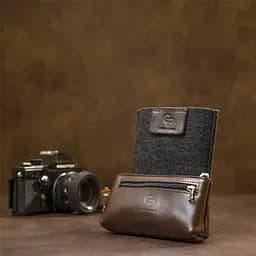 Шкіряна ключниця GRANDE PELLE 14х7х4 см acs0018664 - мініатюра 8