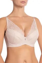 Бюстгальтер 001 10 03 пуш-ап +1 ELLEN Effetto Lingerie срібний піон 70C