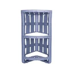 Полка Violet House Бамбу Grey, двухярусная, серая (1022 Бамбу GREY)