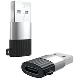 Переходник XO NB149E Type-C to USB 2.0 Black