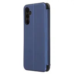 Чехол-книжка для Samsung Galaxy M14 5G (M146), G-Case, синий, кожаный чехол-книжка из экокожи (PU) и TPU, с магнитом, с подставкой и вместительным кардхолдером, противоударный, защита всего корпуса, ArmorStandart (ARM66676) - мініатюра 2