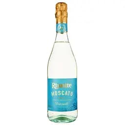 Упаковка ігристого вина Riunite Trebbiano Moscato Emilia біле напівсолодке 9 л (0.75 л х 12 шт.) - мініатюра 2
