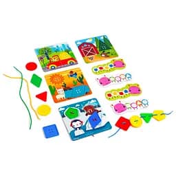 Гра-шнурівка "Fisher-Price. Maxi гудзики" Vladi Toys VT2905-22 Укр - мініатюра 5