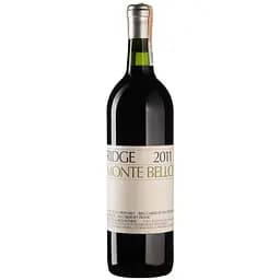 Вино Ridge Vineyards California Monte Bello 2011 красное, сухое, 0,75 л