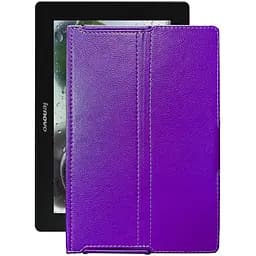 Чехол StatusCASE из экокожи для планшета Lenovo Idea Pad S6000h Фиолетовый
