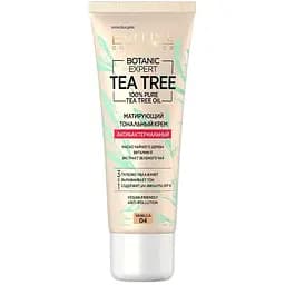 Матирующий антибактериальный тональный крем Eveline Botanic Expert Tea Tree 3 в 1 SPF 10 тон 04 (Vanilla) 30 мл