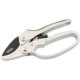 Секатор садовий Mastertool 185 x 15 мм храповий механізм 14-6118