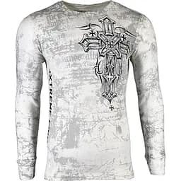 Футболка с длинным рукавом Xtreme Couture by Affliction Men's Thermal Shirt Darker Side 3XL