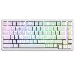 Игровая магнитная клавиатура MAMBASNAKE M82 HE / Hall Effect / Magnetic Switch / 75% / Rapid Trigger / White